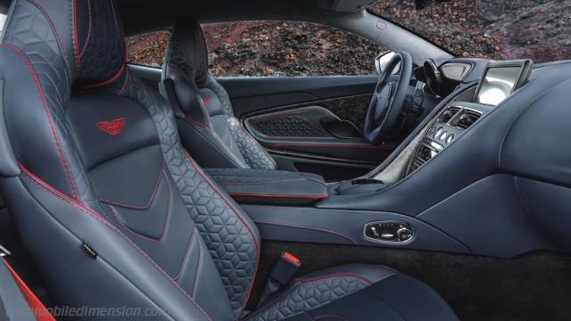 Interior detail of the Aston-Martin DBS