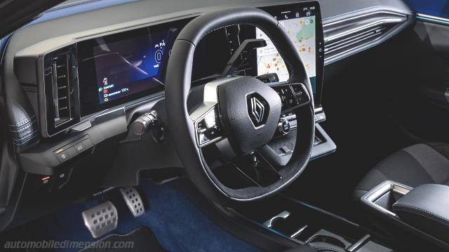 Interior detail of the Renault Scenic E-Tech