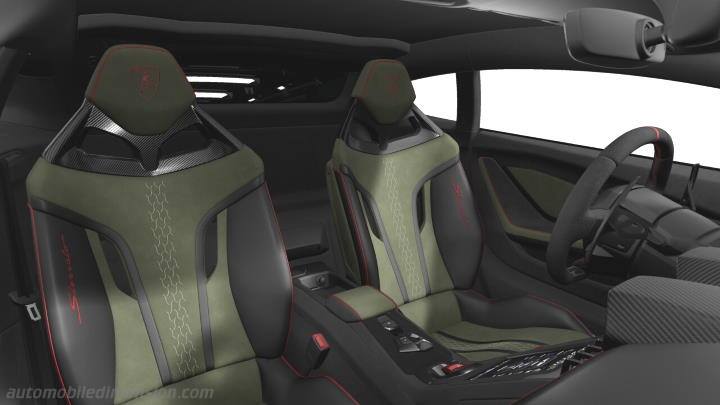 Lamborghini Huracán Sterrato 2023 interior