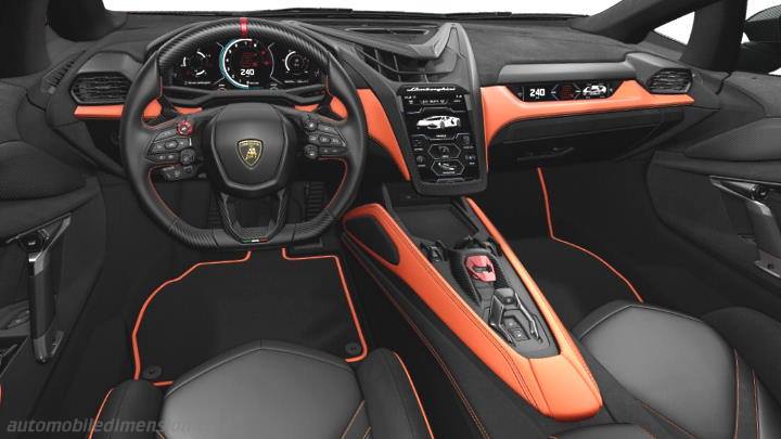 Lamborghini Revuelto 2024 dashboard