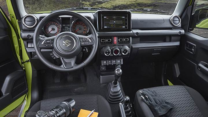 Suzuki Jimny 2019 dashboard